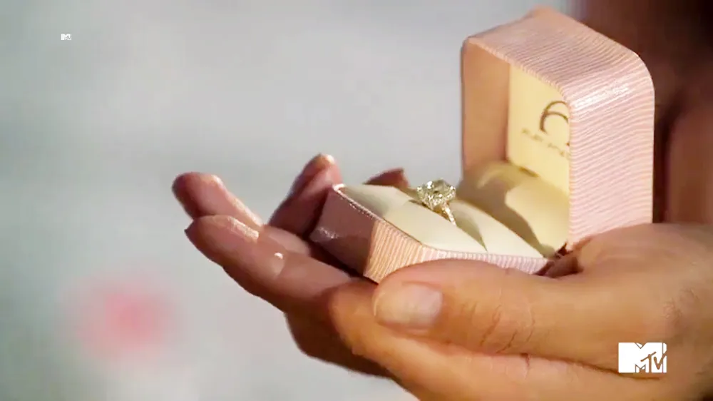 Pauly D engagement ring Jersey Shore Family Vacation