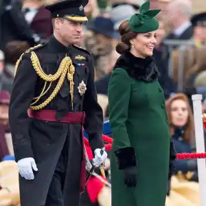 Prince William, Kate Middleton, Irish Guards St Patrick's Day Parade