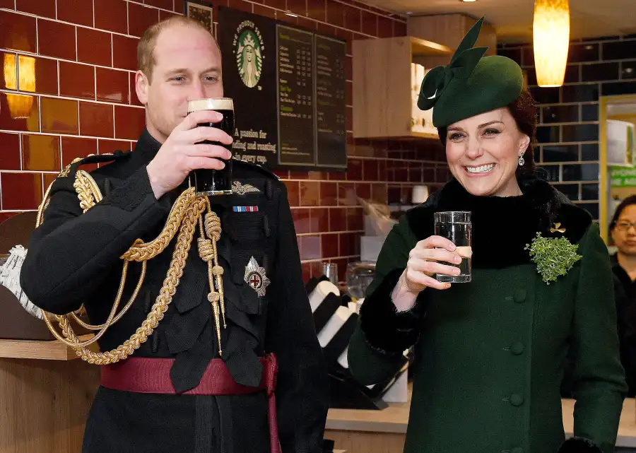 Prince William, Kate Middleton, Irish Guards St Patrick's Day Parade