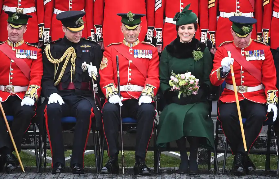 Prince William, Kate Middleton, Irish Guards St Patrick's Day Parade