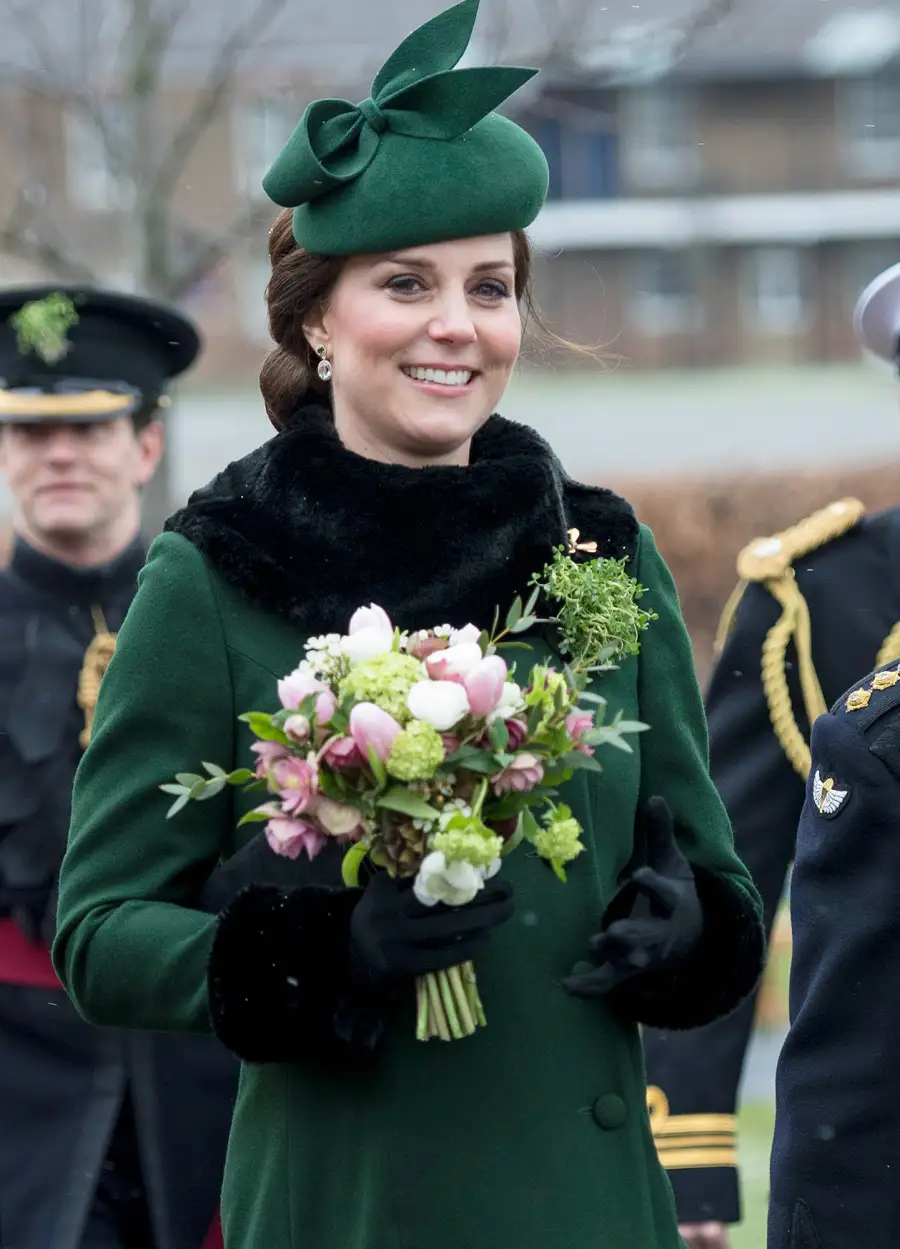 Prince William, Kate Middleton, Irish Guards St Patrick's Day Parade