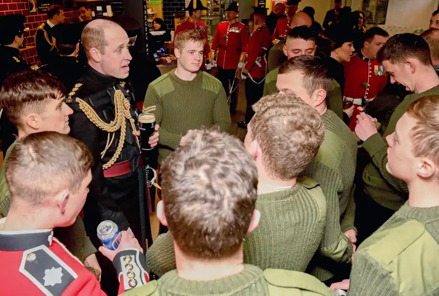Prince William, Kate Middleton, Irish Guards St Patrick's Day Parade