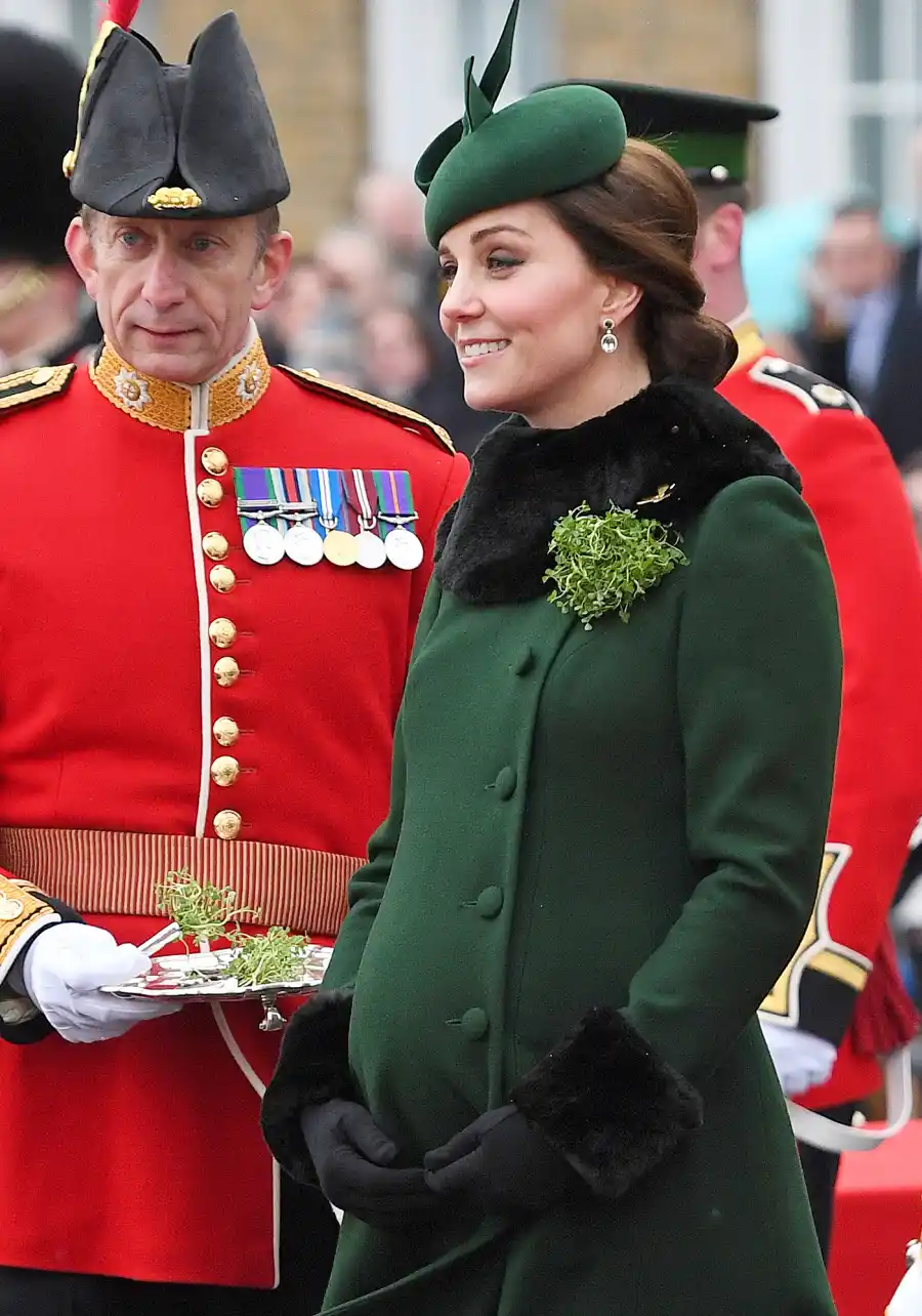Prince William, Kate Middleton, Irish Guards St Patrick's Day Parade