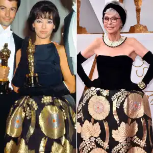 rita-moreno same dress 1962 Oscars 2018