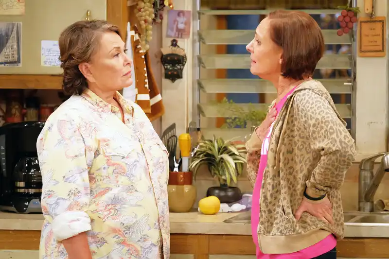 Roseanne and Jackie Team Up Despite Conflicting Political Views