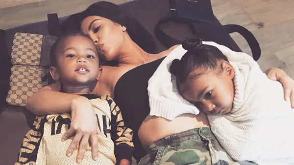 Saint, Kim Kardashian, North, West