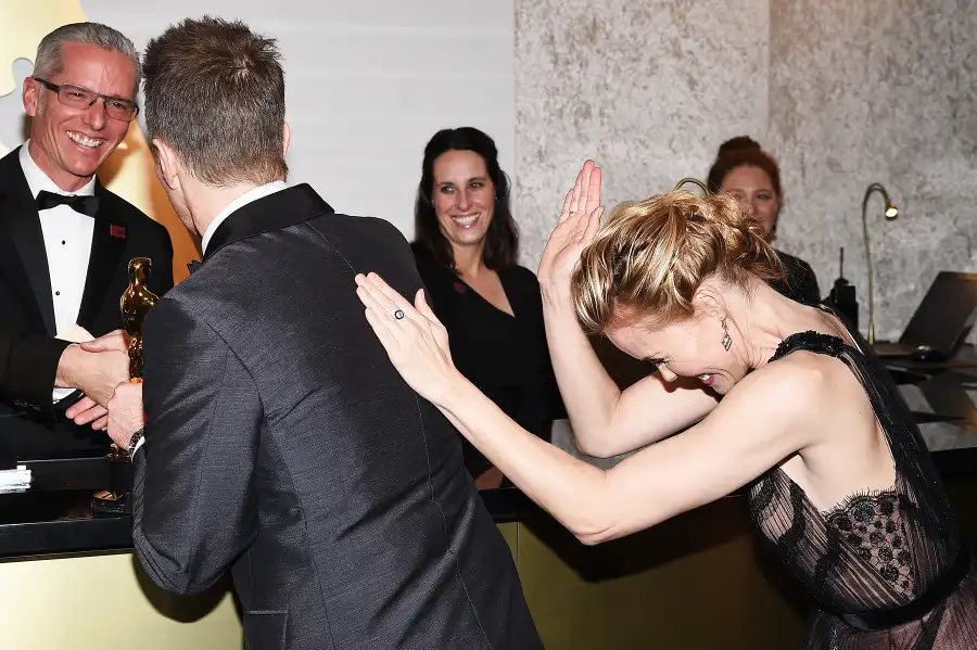 Sam Rockwell Leslie Bibb Oscars 2018 Governors Ball