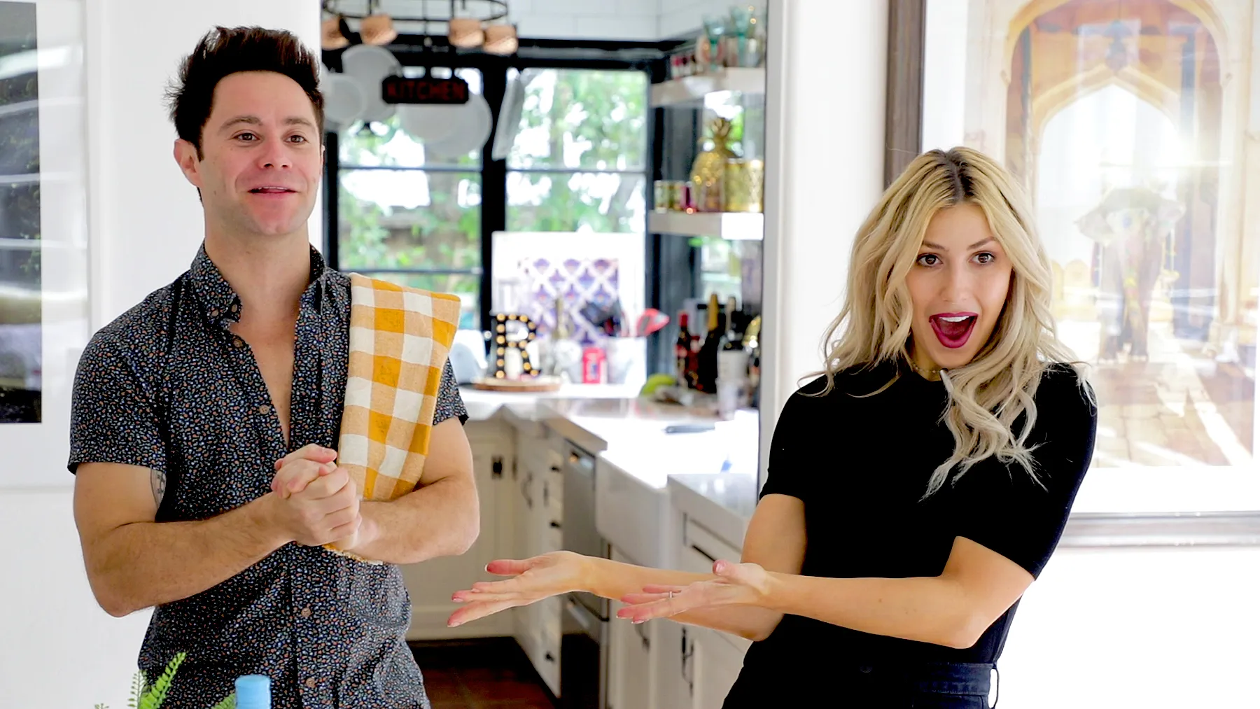 Sasha Farber and Emma Slater