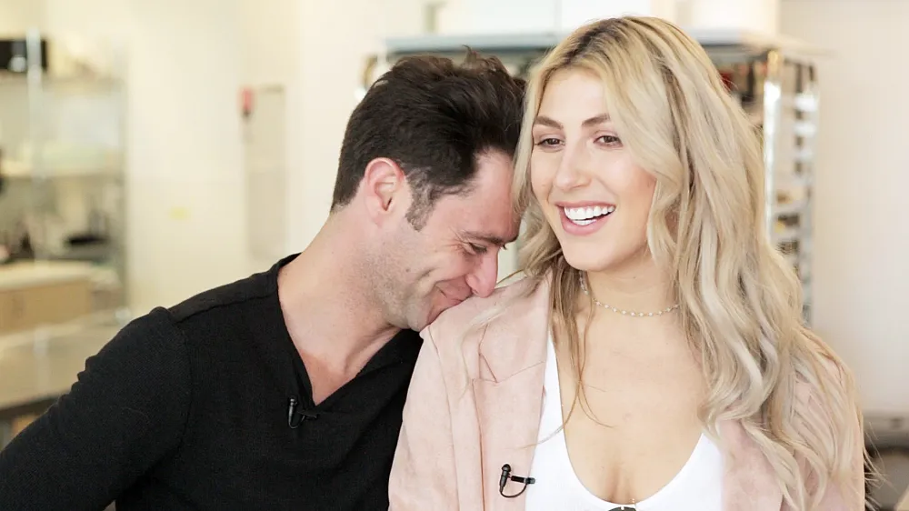 Sasha Farber Emma Slater wedding cake