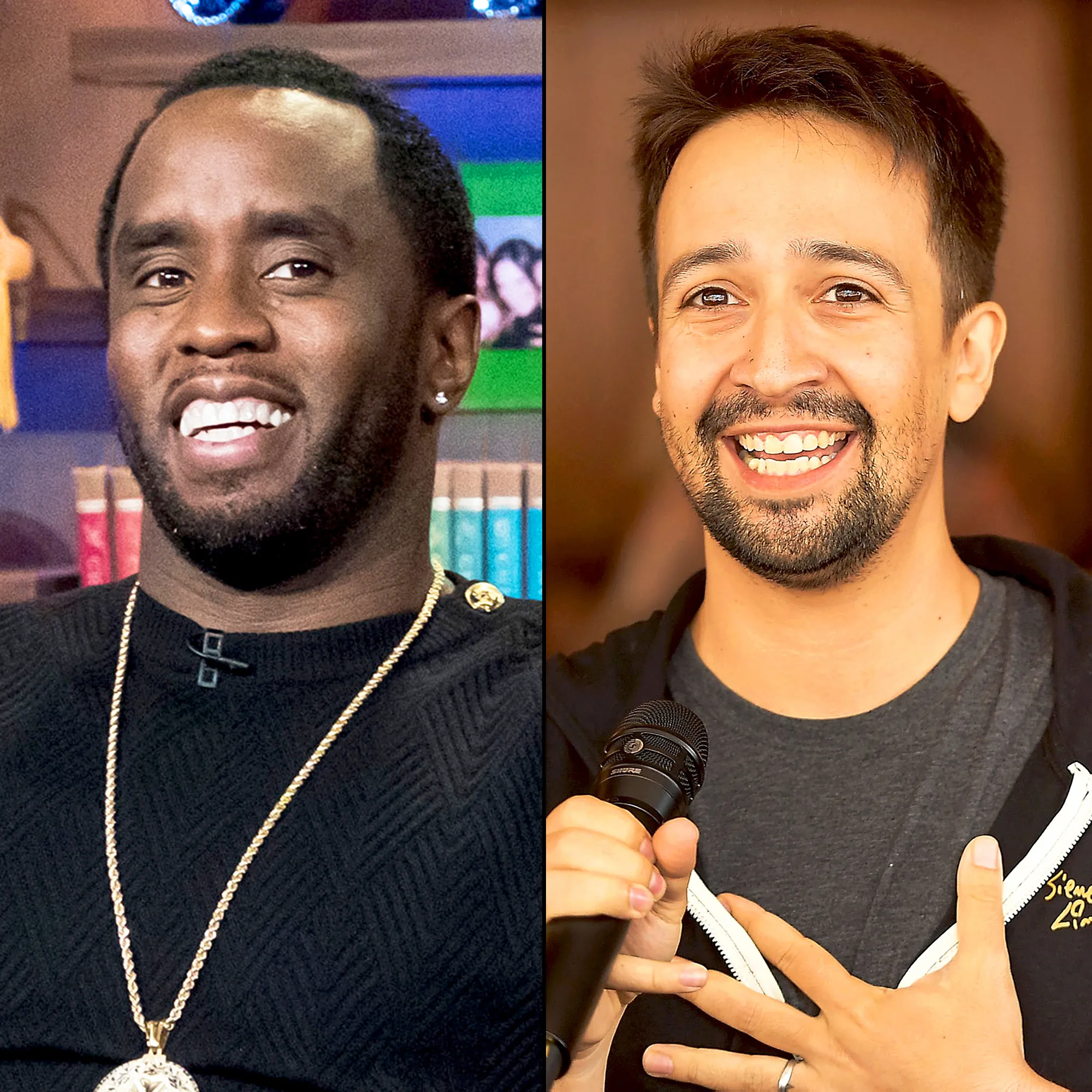 Sean Combs Diddy Lin-Manuel Miranda