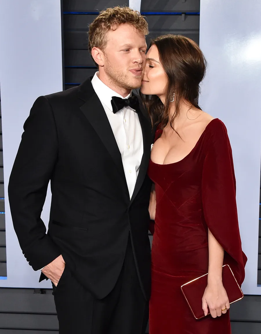 Sebastian Bear-McClard Emily Ratajkowski Vanity Fair Oscar Party Oscars 2018