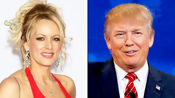 Stormy Daniels and Donald Trump