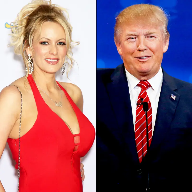 Stormy Daniels and Donald Trump