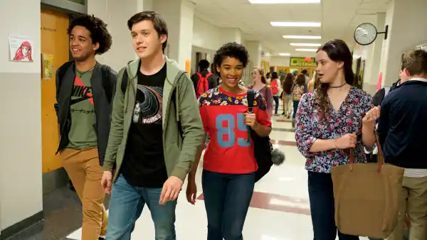 Jorge Lendeborg, Nick Robinson, Alexandra Shipp and Katherine Langford star in ‘Love, Simon’