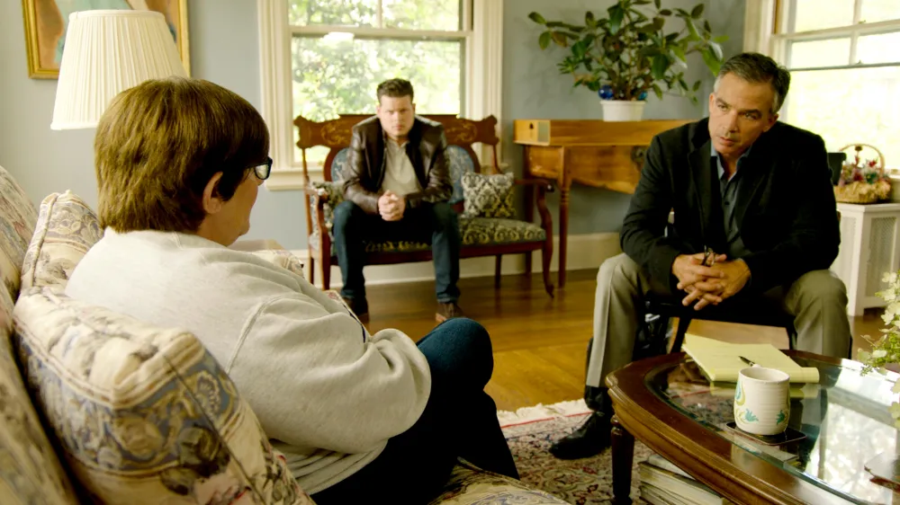 Kris Mohandie and Derrick Levasseur speak with Marie Thomas in &lsquo;Breaking Homicide&lsquo;