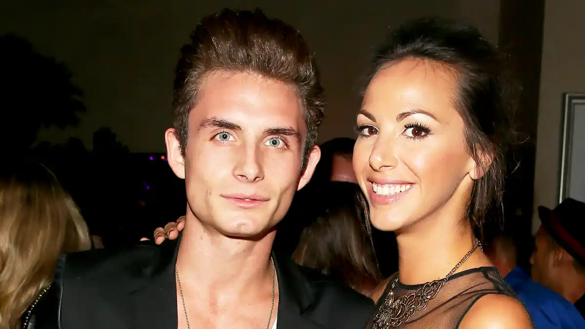 James Kennedy and Kristen Doute attend "Vanderpump Rules" Season 3 cast and crew party at SUR Lounge in West Hollywood, California.