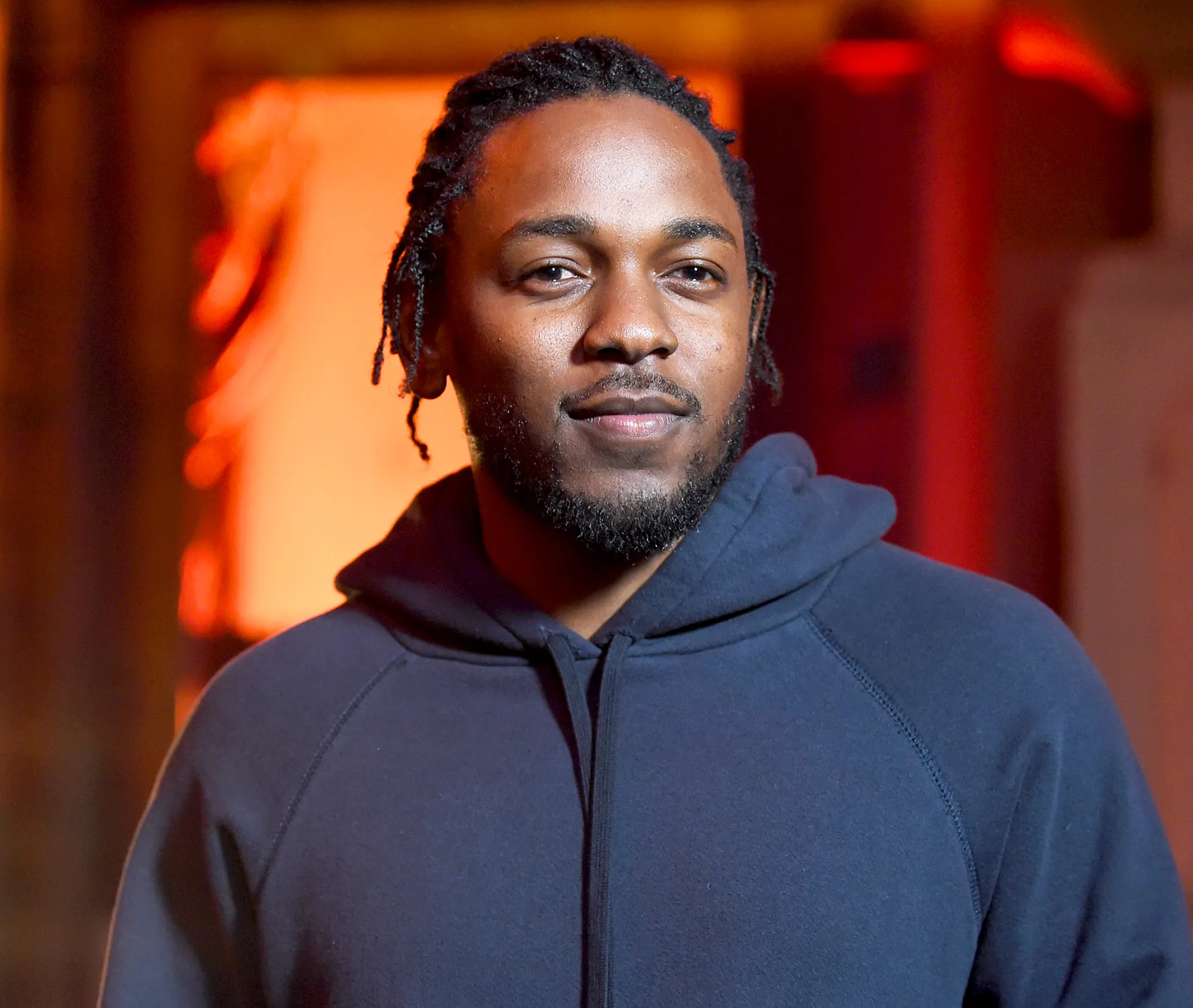 Kendrick Lamar during the 2016 MTV Movie Awards at Warner Bros. Studios in Burbank, California.