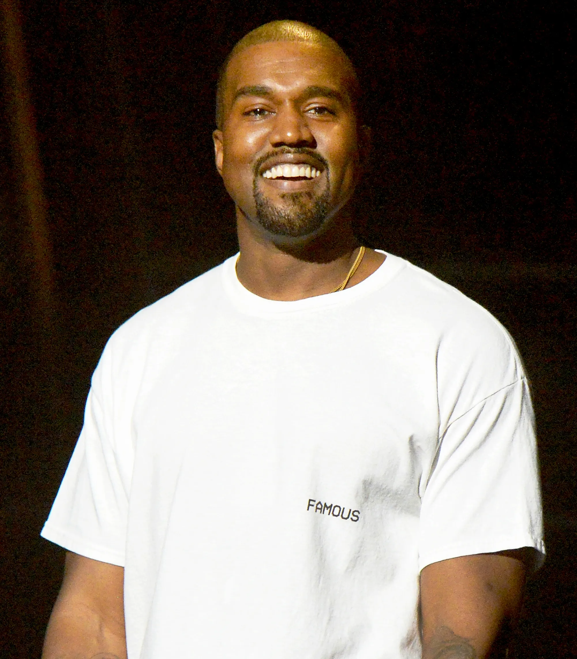 Kanye West during the 2016 MTV Video Music Awards at Madison Square Garden in New York City.