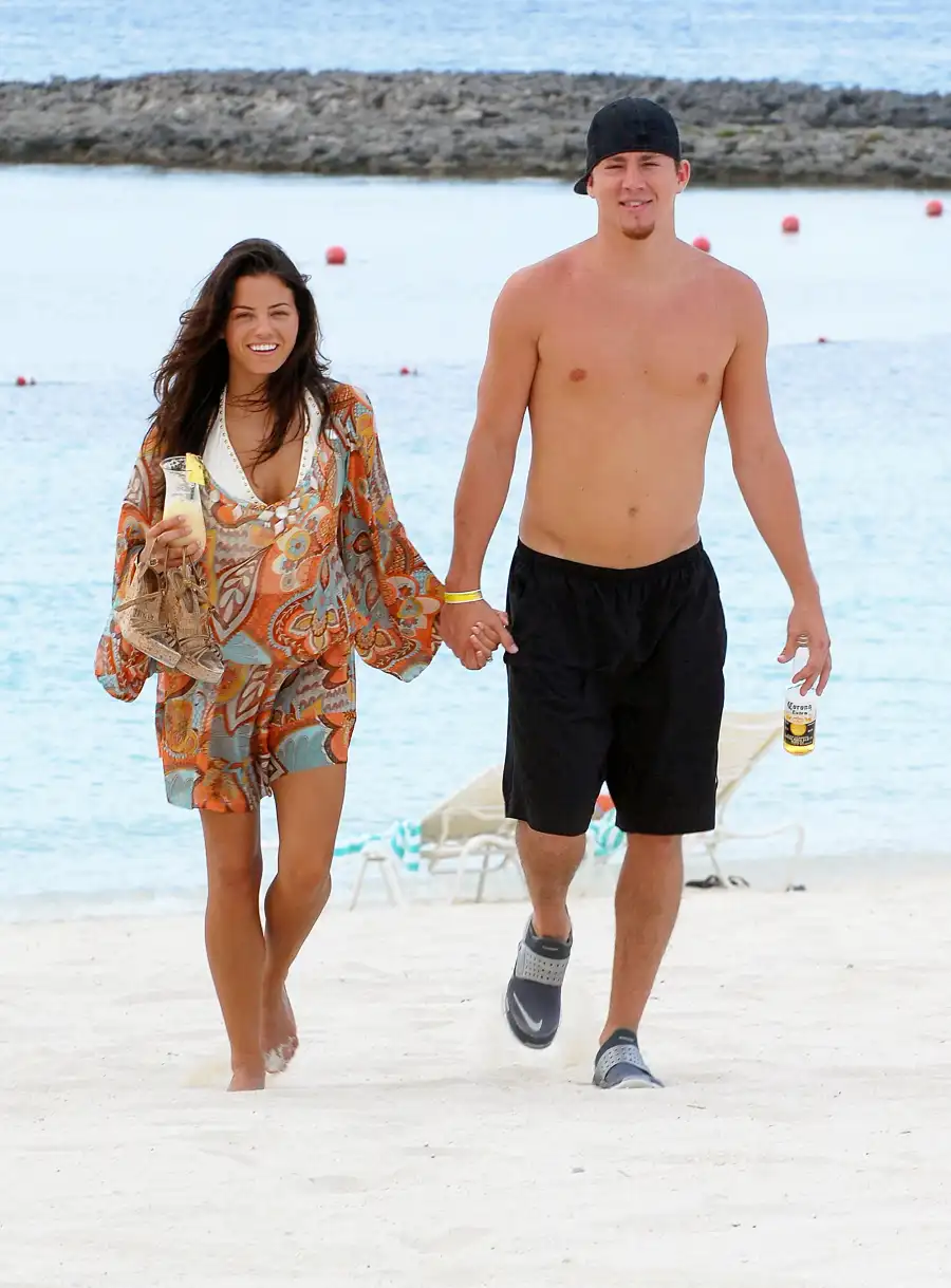 Jenna Dewan and Channing Tatum Bahamas