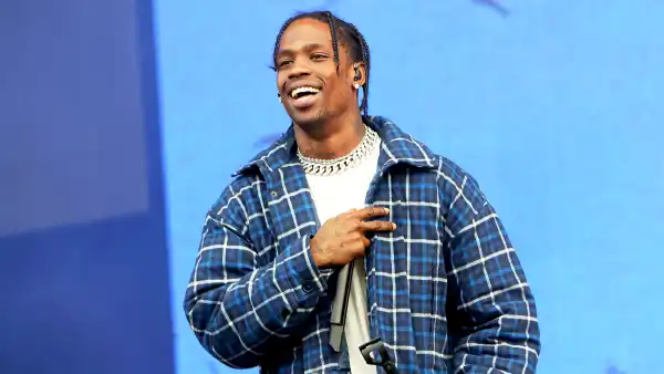 Travis Scott performs on day 2 of Wireless Festival at Finsbury Park on July 8, 2017 in London, England.