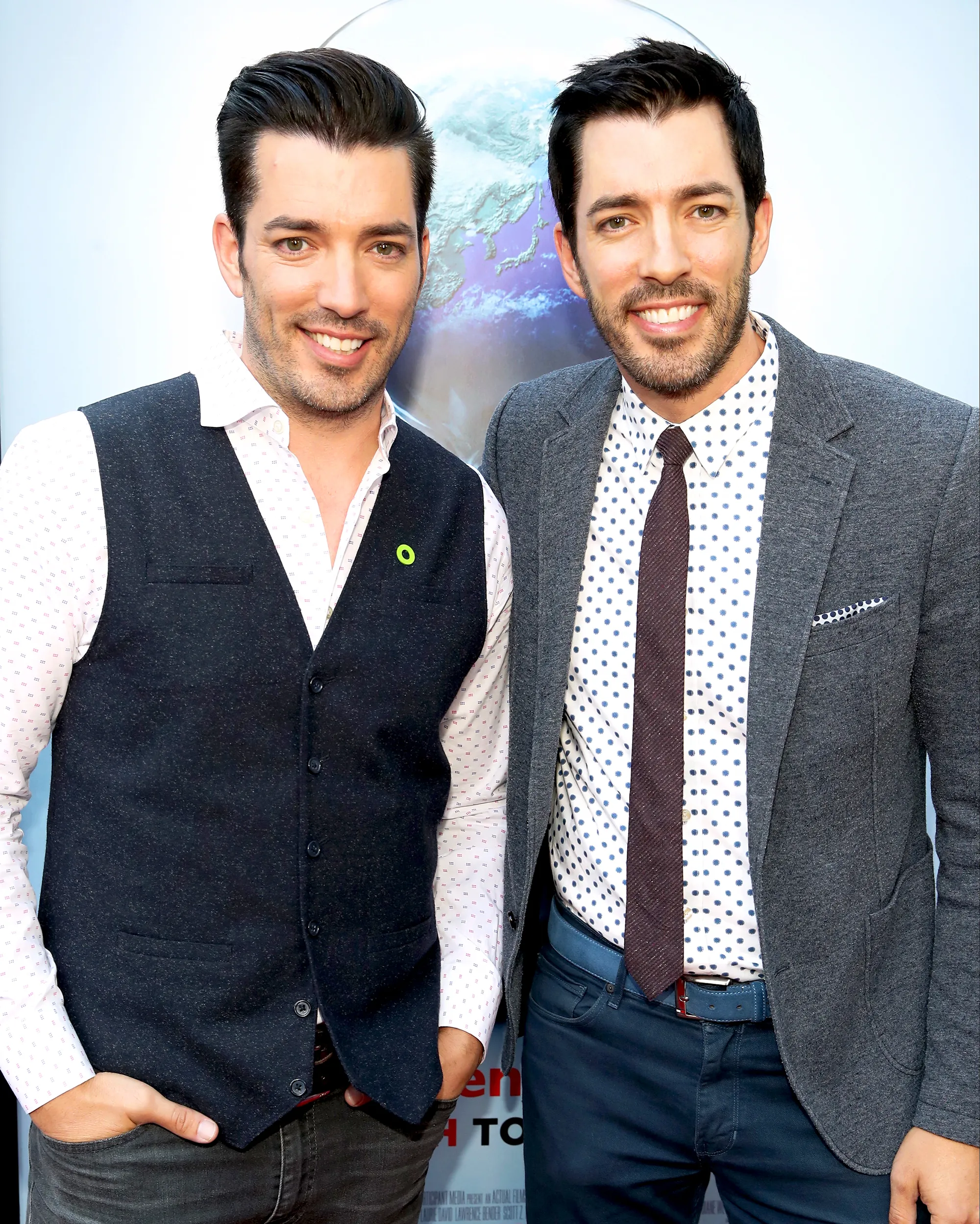 Drew Scott and Jonathan Scott attend a special Los Angeles 2017 screening of 'An Inconvenient Sequel: Truth to Power' at ArcLight Hollywood in Los Angeles, California.