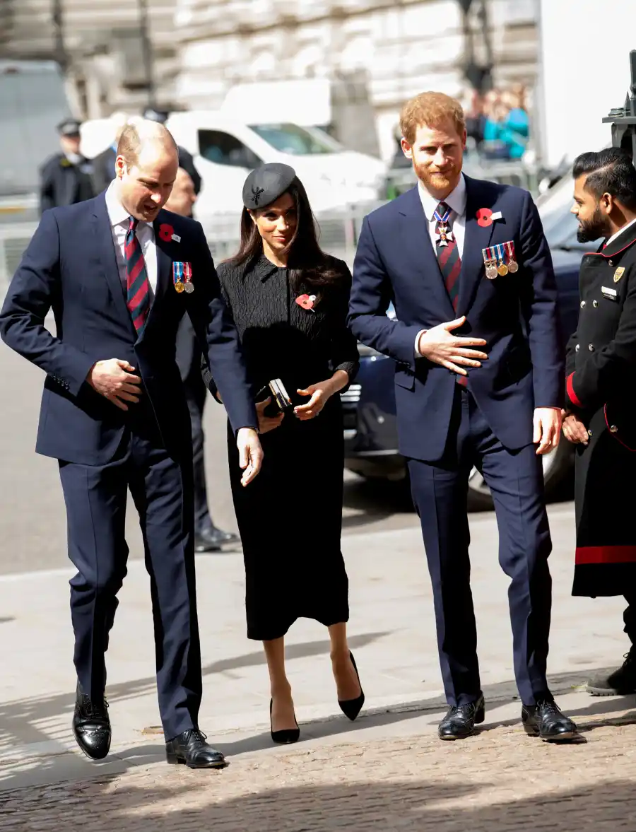 Prince William, Prince Harry and Meghan Markle