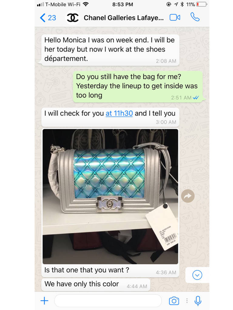 Chanel PVC Boy Bag, Chanel Spring Summer,