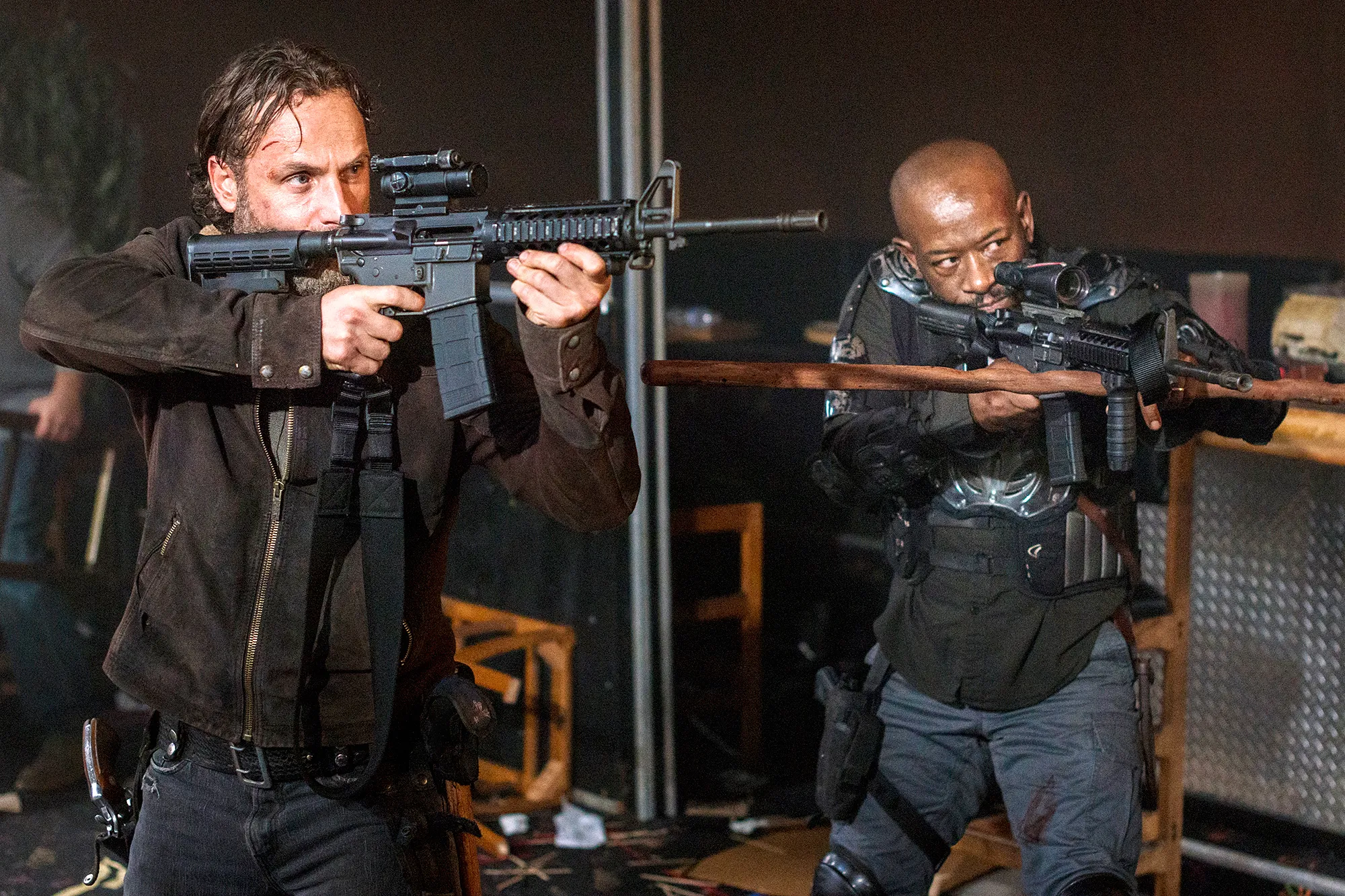 Rick Grimes Morgan The Walking Dead