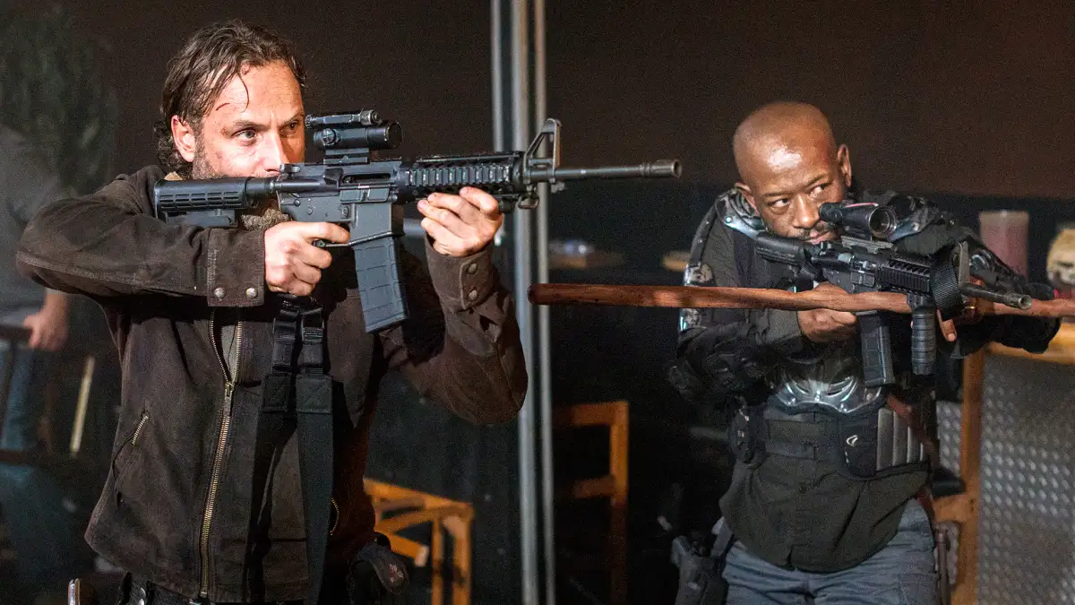 Rick Grimes Morgan The Walking Dead