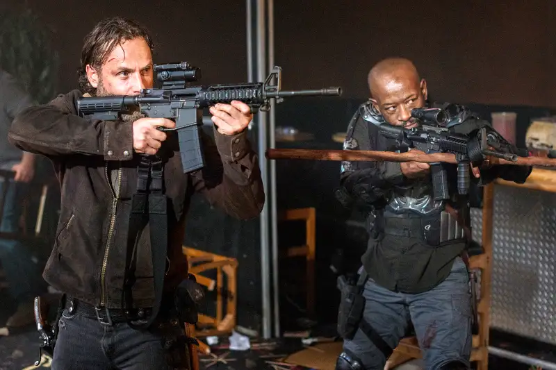 Rick Grimes Morgan The Walking Dead