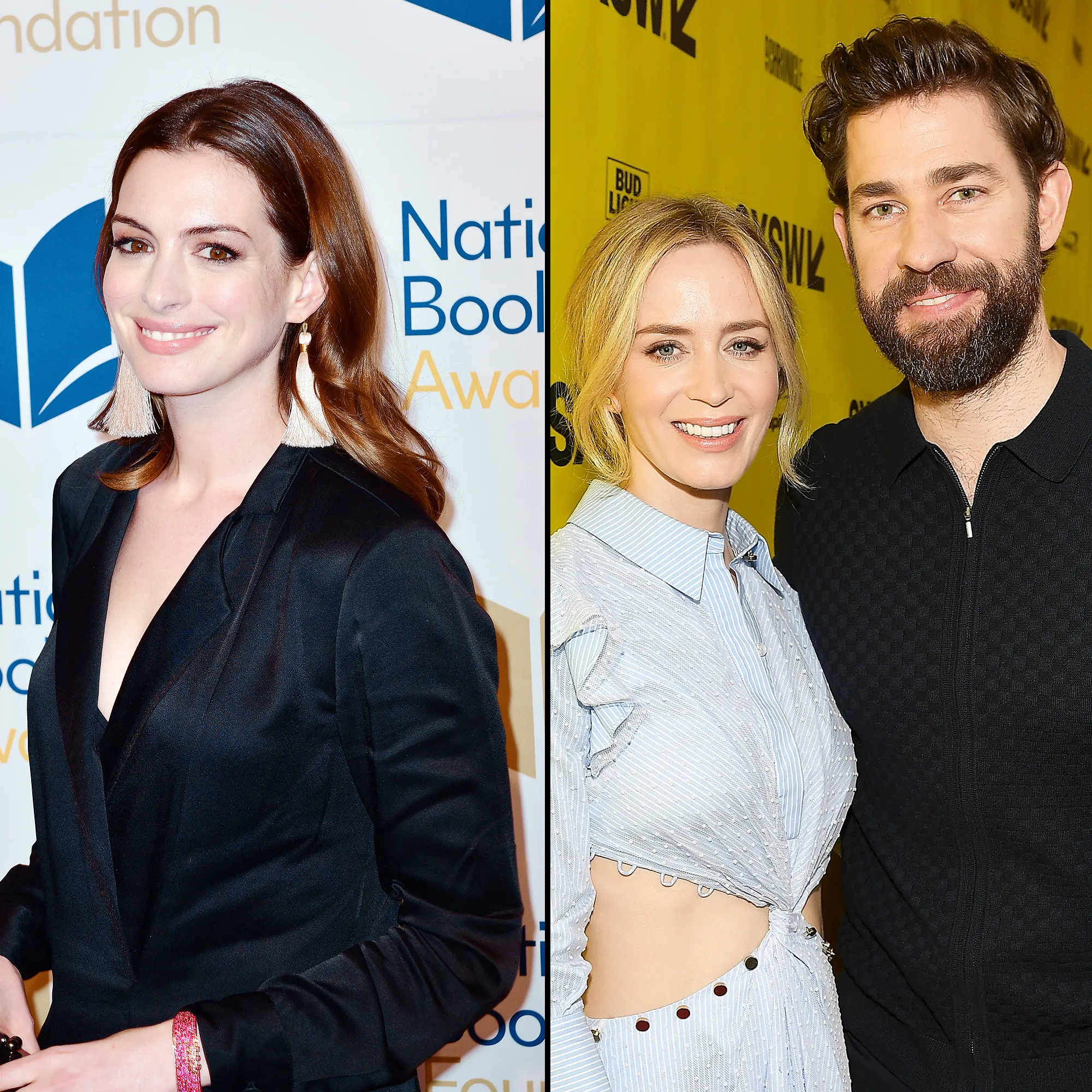 Anne Hathaway Emily Blunt John Krasinski Joke