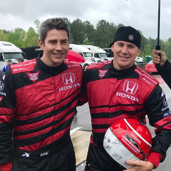 Arie Luyendyk Jr. and Channing Tatum