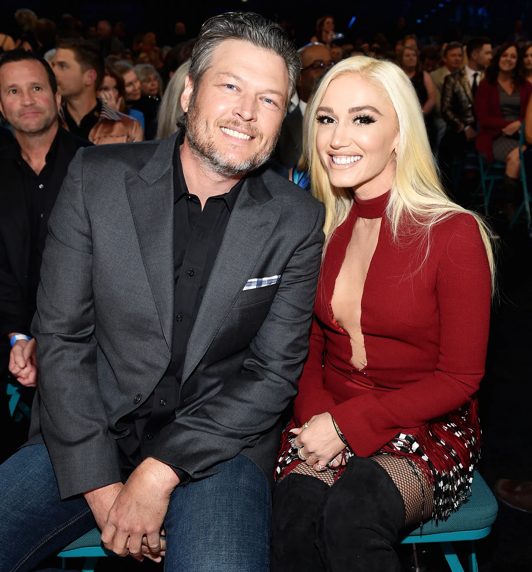 Blake Shelton Gwen Stefani Academy of Country Music Awards