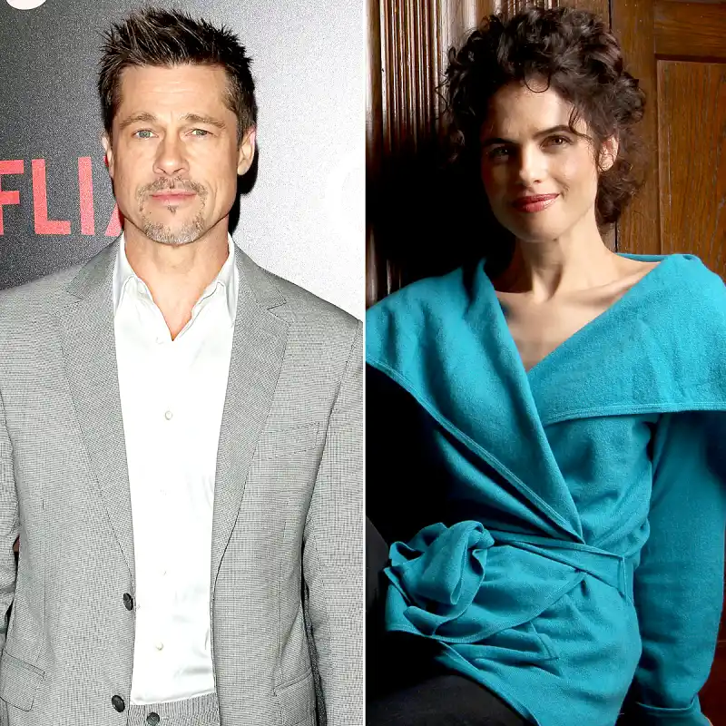 Brad Pitt and Neri Oxman
