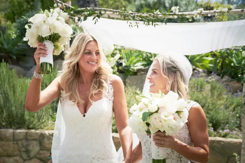 Cat Cora, Nicole Ehrlich, Married, Wedding