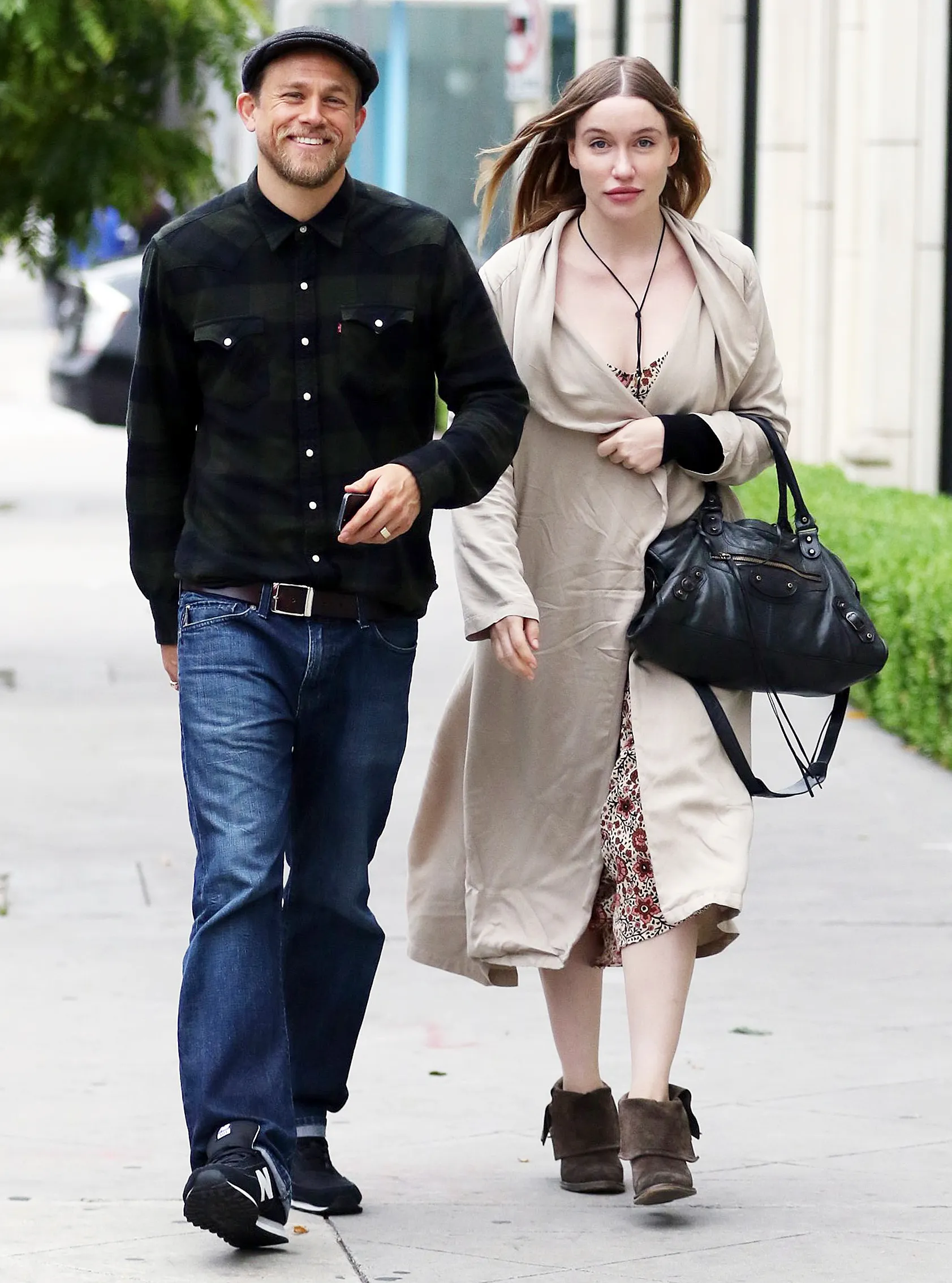 Charlie Hunnam Morgana McNelis Very Much in Love