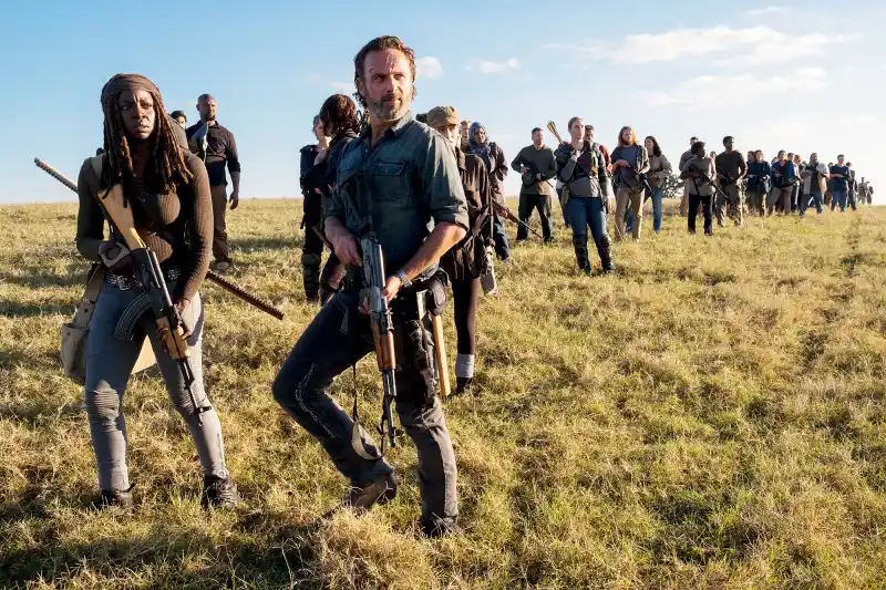 Michonne Rick Grimes The Walking Dead