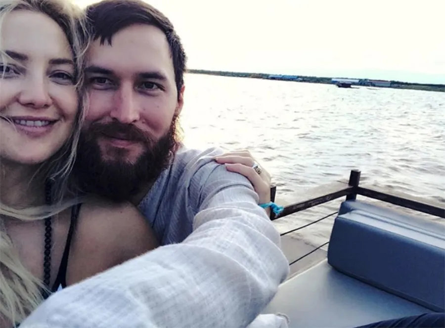 Danny Fujikawa and Kate Hudson