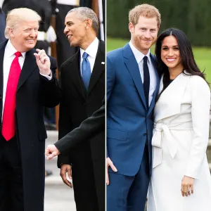 Donald Trump Barack Obama Not Attending Prince Harry Meghan Markle Wedding