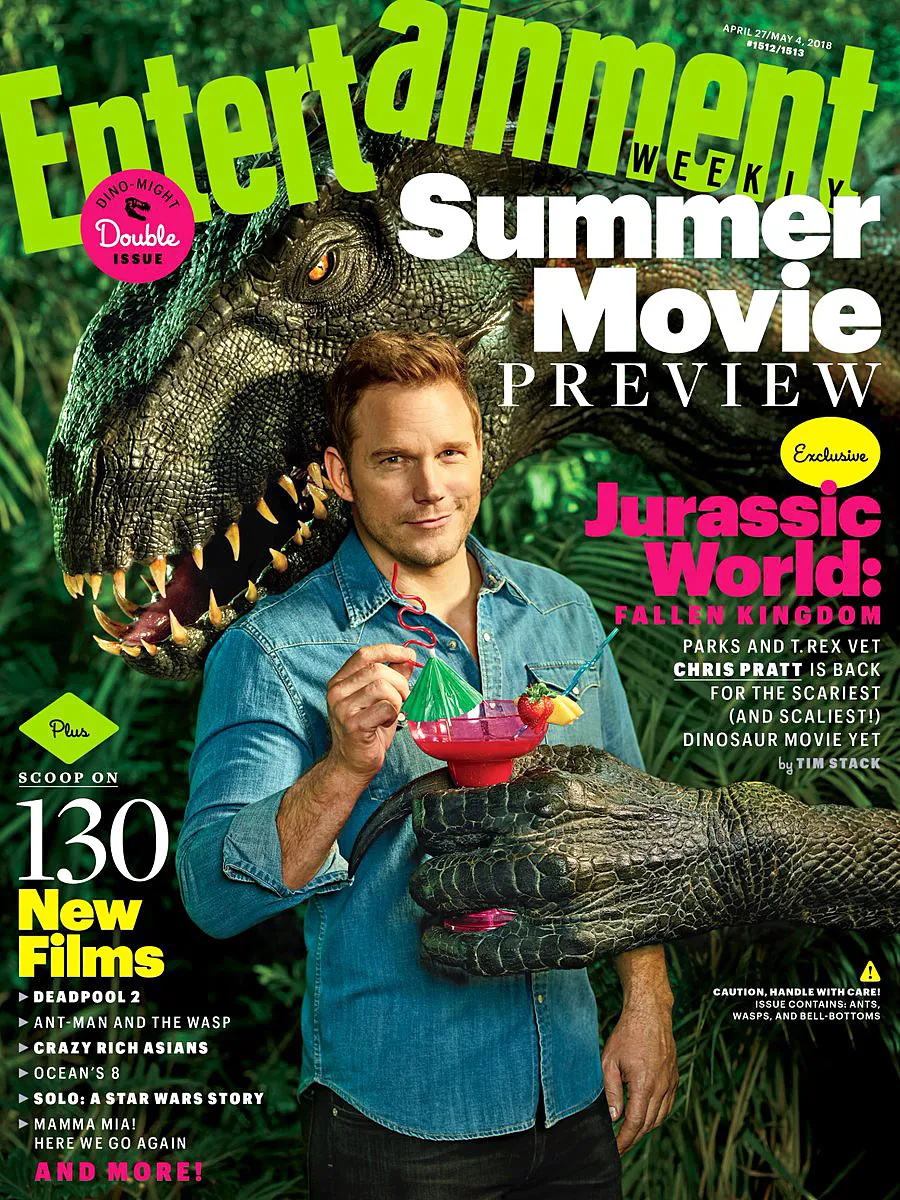 Chris Pratt Entertainment Weekly cover