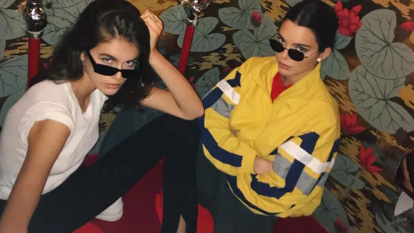 kaia gerber and kendall jenner