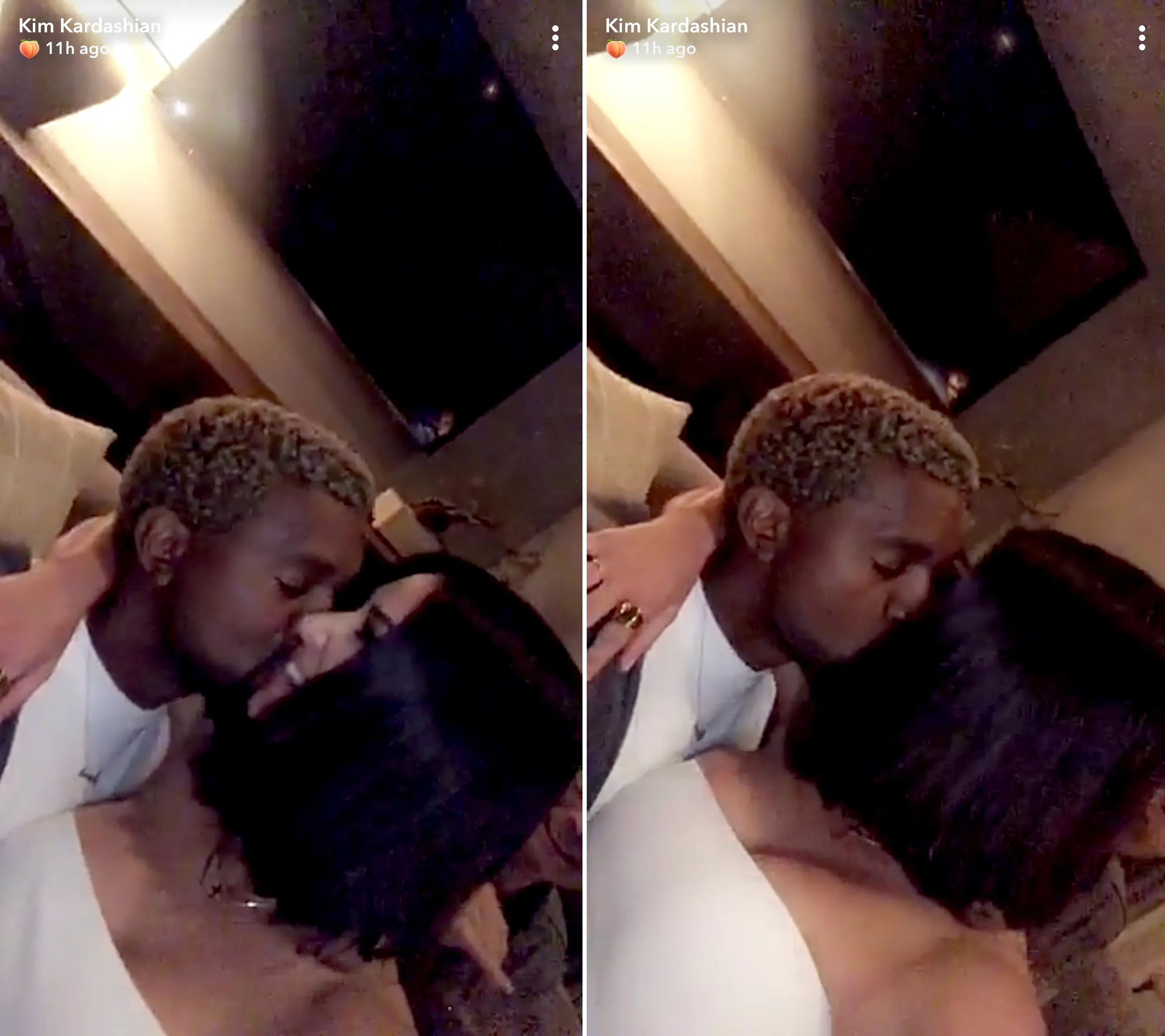 kanye-west-kim-kardashian-birthday-makeout