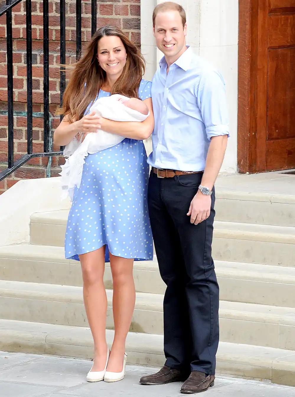 kate-middleton-prince-william-george-hospital-2013