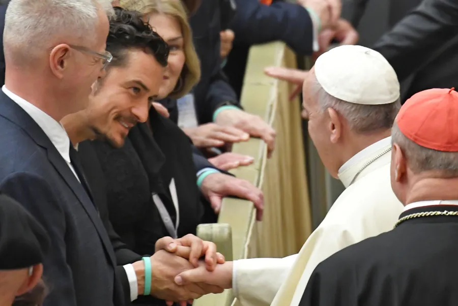 Katy Perry, Orlando Bloom, Pope Francis, Vatican