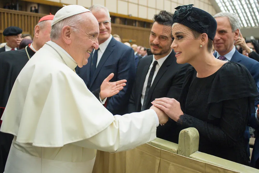 Katy Perry, Orlando Bloom, Pope Francis, Vatican