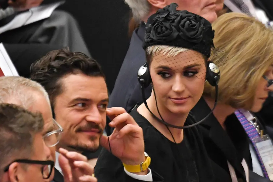 Katy Perry, Orlando Bloom, Pope Francis, Vatican