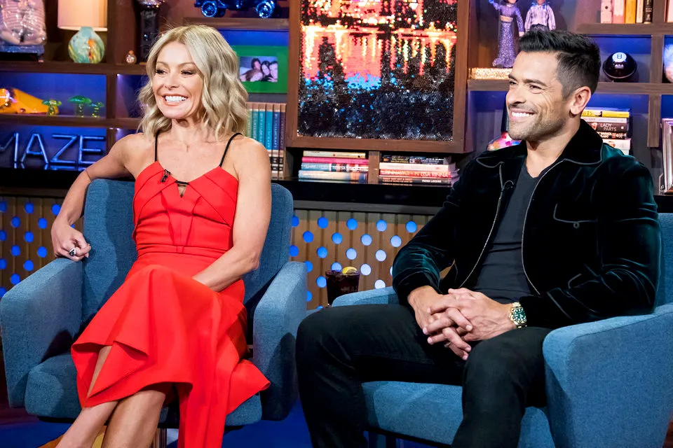 Kelly Ripa and Mark Consuelos on &lsquo;Watch What Happens Live with Andy Cohen&lsquo;