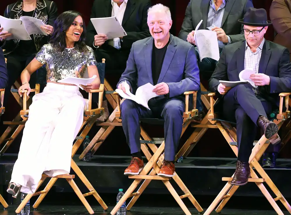 Kerry Washington Scandal live stage reading