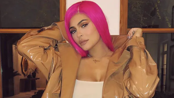 Kylie Jenner, Coachella, Body, Pink Hair