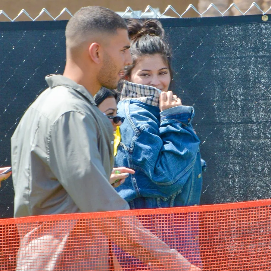 Kylie Jenner, Kourtney Kardashian, Younes Bendjima, Coachella